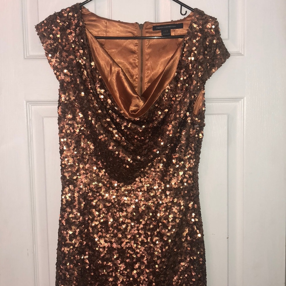 Gold Sequins dress